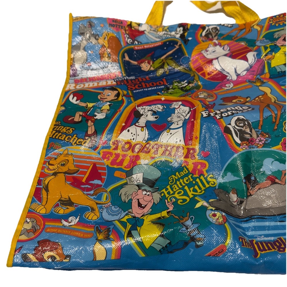 Legacy Reusable Tote- Disney - Peter Pan, Bambi, Mad Hatter, Marie & More! - Picture 2 of 8